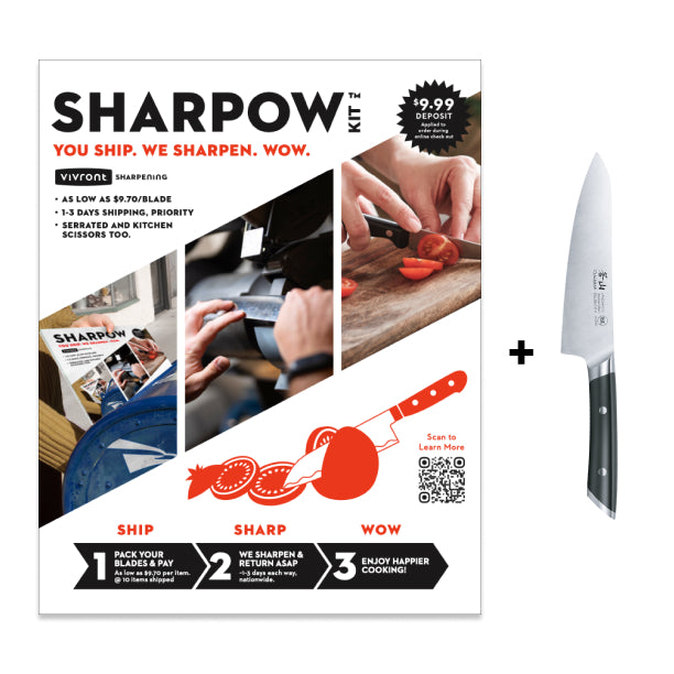 SHARPOW™ Shipping Kit for Mail-in Sharpening