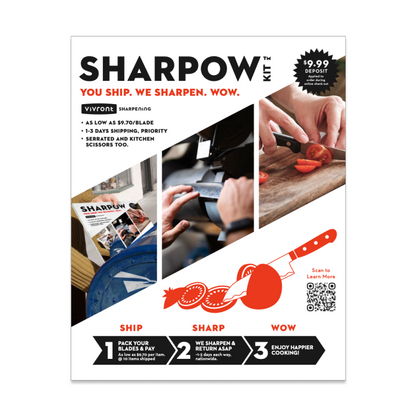 Sharpow Shipping Kit for Knife Sharpening by Mai-in Service